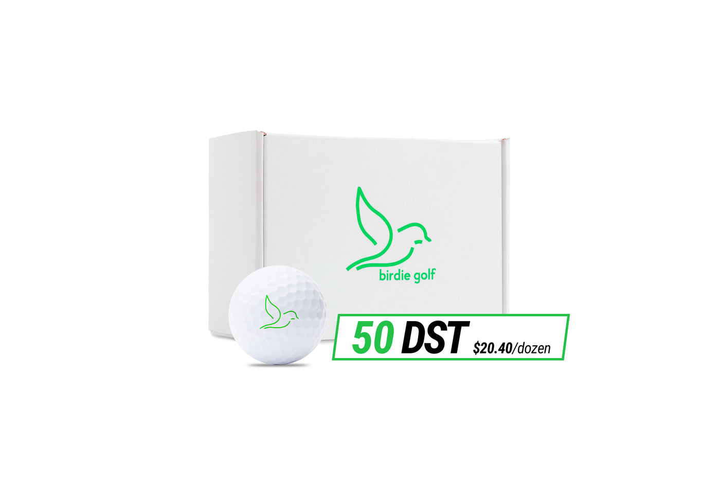 Birdie Gold Balls - Distance Golf Ball