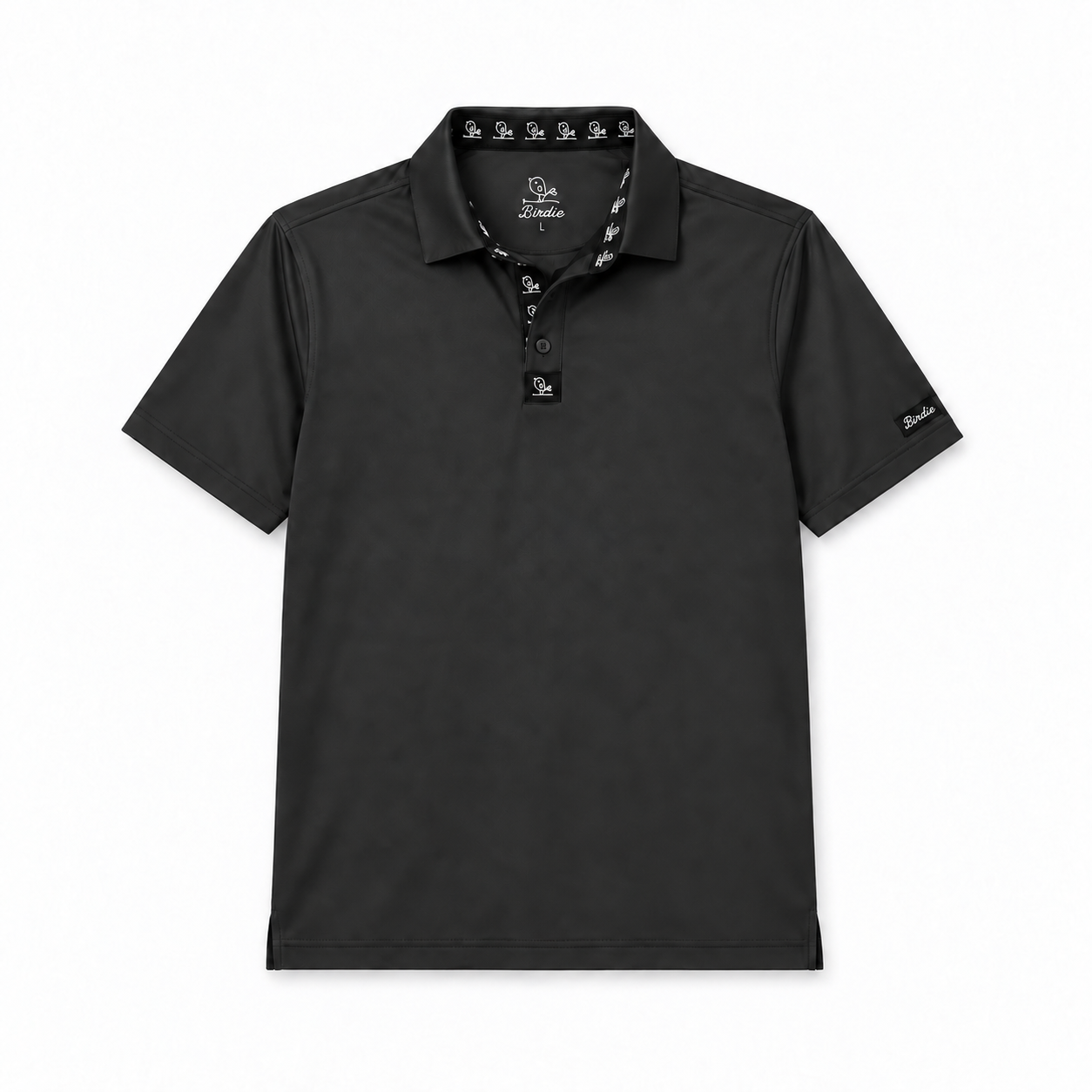 The Birdie Signature Polo- Blacked Out Birdie!