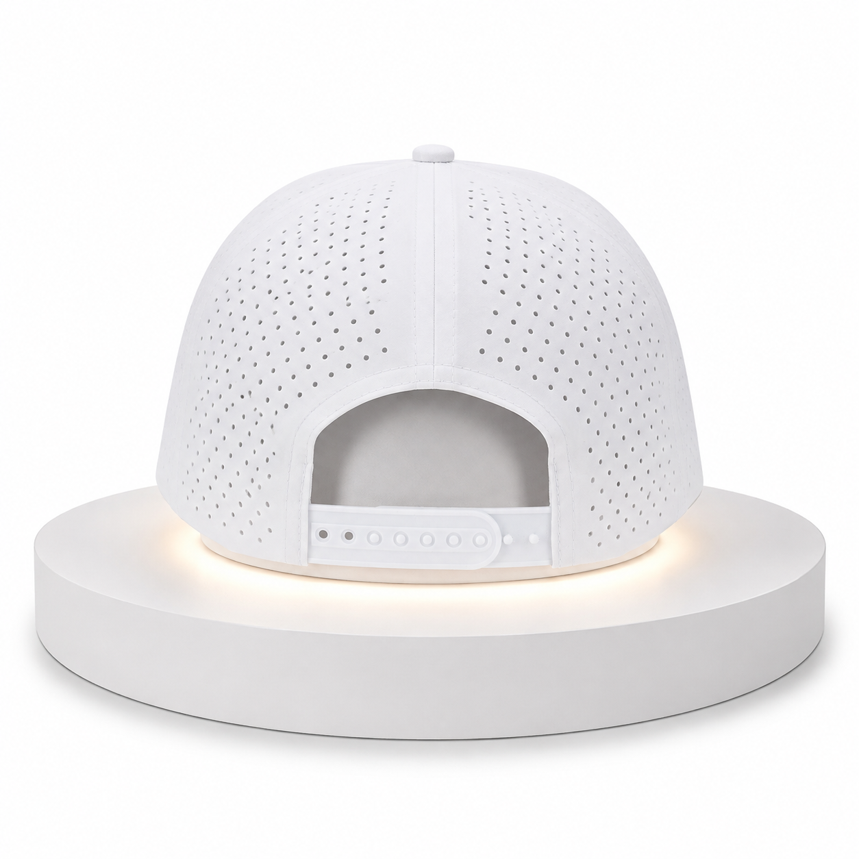 Birdie Perforated Performance Hat – Patchy Birdie White!