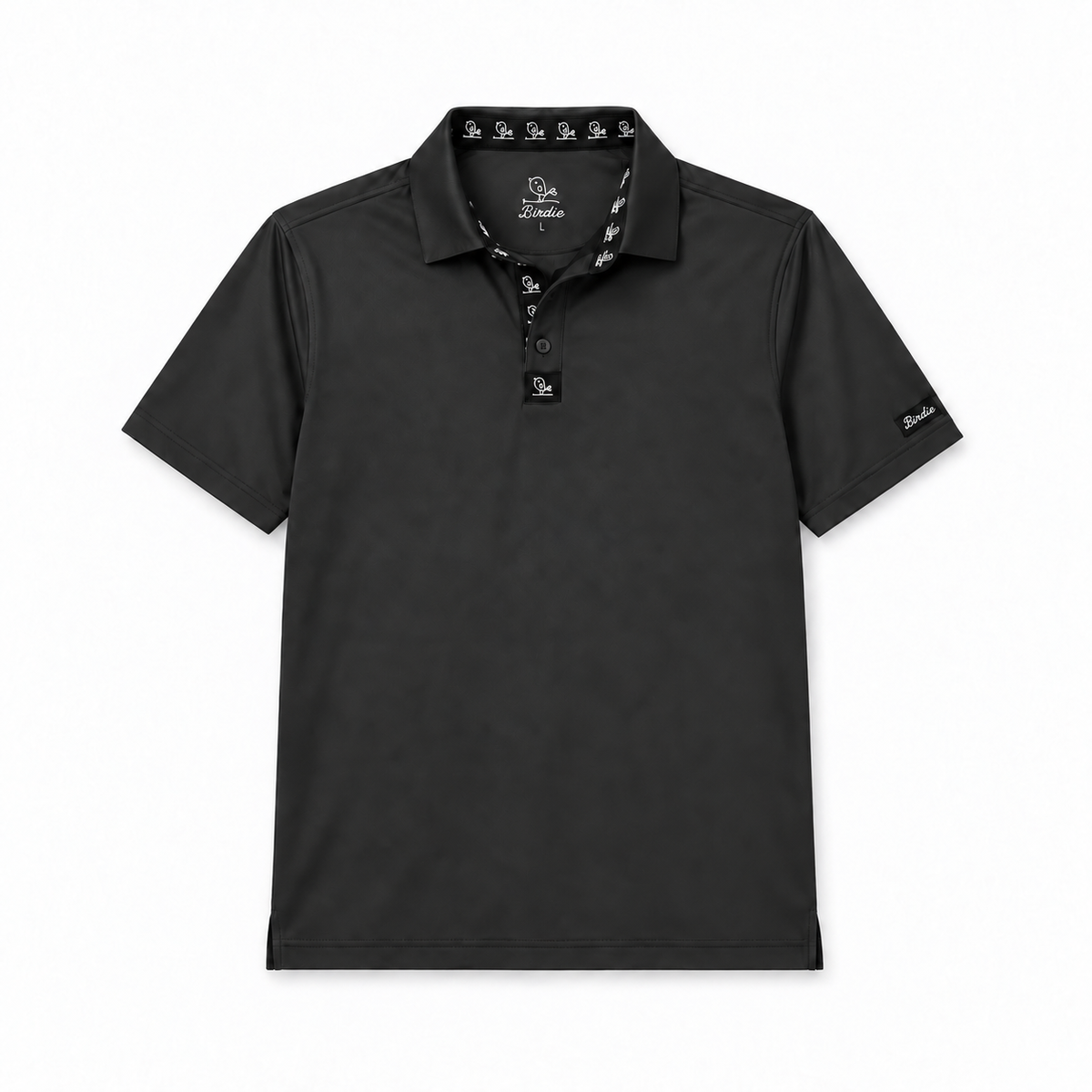 The Birdie Signature Polo- Blacked Out Birdie!
