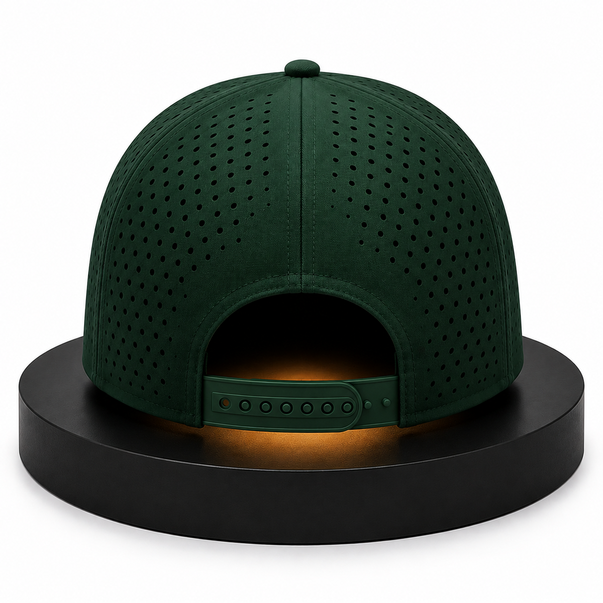 Birdie Perforated Performance Rope Hat – Green & Gold Edition