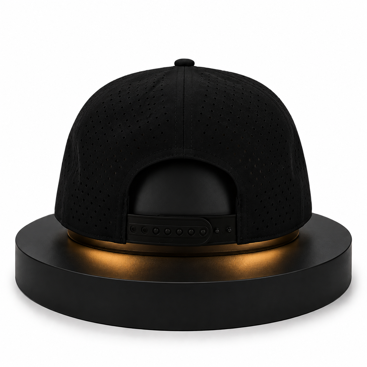 Birdie Perforated Performance Hat  – Patchy Birdie Black!